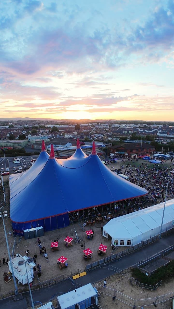 Festival Crowd Aerials